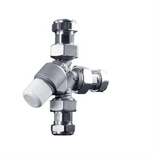 Intamix 'L' Mix Thermostatic Blending Valve - 15mm (TMV2)